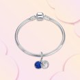 thumbnail image 4 of Double Dangle Tree & Galaxy Moon Charm for Women Moment Bracelet Necklace Pendant, 4 of 6
