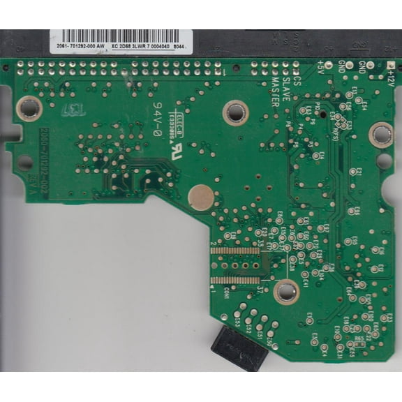 WD400BB-60JKC0, 2061-701292-000 AW, WD IDE 3.5 PCB