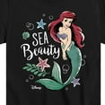 thumbnail image 3 of Disney - Ariel Sea Beauty - Toddler & Youth Short Sleeve Graphic T-Shirt, 3 of 5
