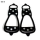 thumbnail image 3 of Yuarrent Tacos de hielo antideslizantes, herramienta de crampones para invierno, pesca al aire libre, empuñaduras de punta de zapato de acero Ropa Deportiva, Zapatos, 3 of 6