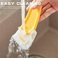 thumbnail image 4 of Flexible Pan Scraper for Pots and Pans with Thicker Design for Effective Grease Removal Heat Resistant Dishwasher Safe Cleaning Tool for Home Kitchens and Daily Cookware Maintenance Sopatenor, 4 of 8