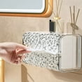 thumbnail image 5 of Tissue Box Cover Rectangle By Aminojy Tissue Holder Box Modern Wall Mounted Plastic Tissue Box for Living Room Bathroom Home Decor Transparent Walmart Clearance, 5 of 9