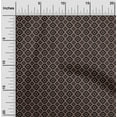 thumbnail image 2 of oneOone Cotton Poplin Black Fabric Geometric Dress Material Fabric Print Fabric By The Yard 56 Inch Wide, 2 of 4