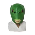 thumbnail image 1 of Disfraz de cosplay con forma de pez verde de látex con forma de pez verde, 1 of 1