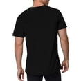 thumbnail image 4 of YDLCAFD Men's Short Sleeve Crewneck Graphic Tee Print Shirts Workout Shirts, 4 of 5