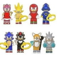 thumbnail image 1 of Sonic The Hedgehog Figures Toys Set Of 8 Pieces Kids Gift, 1 of 1
