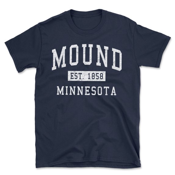 Mound Minnesota Classic Established Men's Cotton T-Shirt