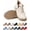 Beige, variant on Urban Comfortable Orthopedic Zipper Sneakers for Women Men | Adjustable Elastic Laces, Lightweight Non-slip Rubber Sole, Side Zipper Design for Easy On-Off, Daily Walking Travel Hiking