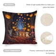 thumbnail image 4 of Halloween Cats Pumpkin Forest Linen toss pillowcase decoration pillowcase gifting preferred 20x20 inch cushion cover sofa pillowcase sofa bedroom living room car, 4 of 8