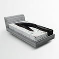 thumbnail image 1 of Ambesonne Animal Fitted Sheet, Snowy Winter Scenery, Twin Size, White, 1 of 2