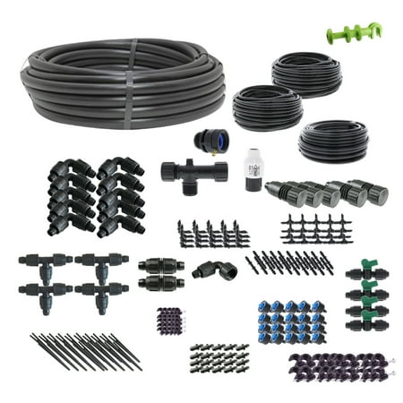 Standard Drip Irrigation Kit for Raised Bed Gardening - Walmart.com