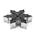 thumbnail image 4 of PAMINGONO 5Pcs Snowflake Cookie Cutter for Baking and Fondant Stainless Steel Molds, 4 of 8