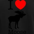 thumbnail image 3 of CafePress - I Heart Moose Women's Dark Pajamas - Women's Short Sleeve Print T-Shirt and Pants Dark Cotton Pajama Set, 3 of 7
