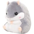 thumbnail image 1 of Jouets en Peluche Hamster Coussin avec Couverture 40cm Gris, 1 of 7