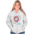thumbnail image 3 of Vintage Candy Logo Love Wins Balloons Zip Up Hoodie Men's Women's Brisco Brands X, 3 of 5