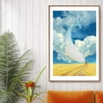 thumbnail image 2 of IDEA4WALL Framed Canvas Wall Art for Living Room, Bedroom Whale Canvas Prints for Modern Home Decoration Ready to Hang, 2 of 4