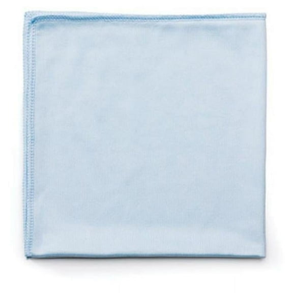 16 x 16 in. Executive Series Hygen Cleaning Cloths - Glass Microfiber, Blue - Pack of 12