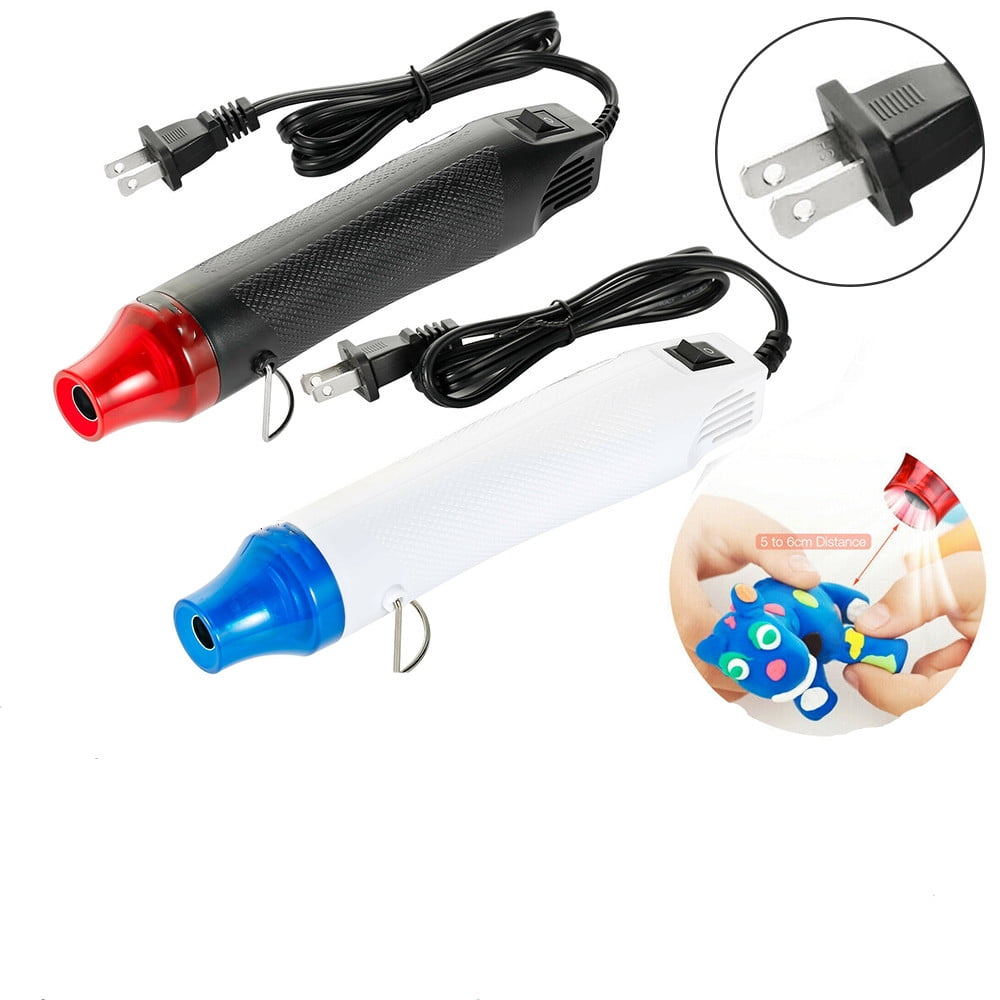 Mini Heat Gun, 300W Handheld Hot Air Gun for DIY Craft Embossing