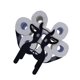 thumbnail image 2 of Wosthever Soporte de papel higiénico, estante de rollo de papel de animales de hierro, decoración, soporte de pañuelos para el baño Almacenamiento y organización del hogar vacas, 2 of 6