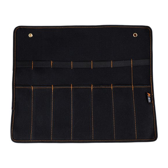 Bolsa de herramientas Bolsa de lienzo de lienzo para ahorro de espacios de herramientas multifuncionales 7 hoyo 42.7cmx36.2cm