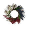 thumbnail image 2 of PALIFEUR 4th of July Wreath, 15.7 Inch Patriotic Wreaths for Front Door, Artificial Floral Spring Wreaths Decorations for Memorial Day Independence Day Veterans Day, Red Blue White, 2 of 5