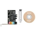 thumbnail image 1 of Pcie Sound Card 5.1, Pci Express Surround 3d Audio Card For Pc With High Direct Sound Performance Low Profile Bracket, 1 of 5