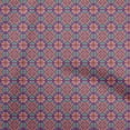 thumbnail image 1 of oneOone Polyester Spandex Purple Fabric Asian Suzani Sewing Craft Projects Fabric Prints By Yard 56 Inch Wide, 1 of 5
