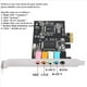 thumbnail image 5 of 3X Tarjeta de Sonido PCIe 5.1, Tarjeta Envolvente PCI Express Audio EstéReo 3D con Alto Rendimiento de Sonido Tarjeta de Sonido para PC Chip CMI8738, 5 of 5