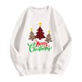 thumbnail image 2 of Kcavykas Chandail à Capuchon pour Femmes 2025, Haut de Mode Coloré de Noël à Col Rond pour Femmes, Chandails à Manches Longues, 2 of 3