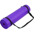 thumbnail image 2 of Yoga Mat 1.5 cm Extra Thick High Density Exercise Mat for Various Yoga Exercises Anti-Tear Exercise Yoga Mat with Carrying Strap, 2 of 8