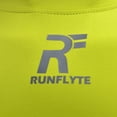 thumbnail image 3 of RunFlyte Men's Contour Stitch Short Sleeve Compression T-Shirt Neon Green/Grey f1003-ngg, 3 of 3