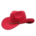 thumbnail image 4 of TBWNWG Kids Cowboy Hat Western Style Sun for Boys Girls Outdoor Adventures Adjustable Design Comfortable Fit,Size 6-12 Years, 4 of 4