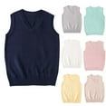thumbnail image 4 of Chiccall Womens Tank Tops Fall 2025 V Neck Sleeveless Loose Fit Knitted Sweaters Trendy Fashion Outfits, 4 of 4