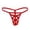 Red, variant on COSFO Mens Thongs Underwear Sexy Cut Out Solid Lightweight T-Back Breathable Classic Fit Comfortsoft Underwear Men