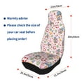 thumbnail image 6 of Haiem Hello Summer With Gnome Printed Car Seat Covers Set of 2, Universal Fit Car Seat Covers,Protective Seat Covers,Comfortable Car Seat Covers, Easy Installation Seat Covers, Vehicle Seat Covers, 6 of 9