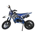 thumbnail image 2 of Nuoxin Kids Mini 49CC Gas Dirt Bike, 2 Stroke Ride on Bike with Off-Road Tire, Shocks, Pull Start, Oil Mixed Required, with Improved Front Rear Disc Brakes, 2 of 8