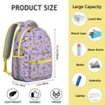 thumbnail image 6 of Adorable Banana Travel Backpack - Durable & Trendy for Everyday Use, Large Capacity Bookbag with Organizer, Unique Gift, 6 of 6