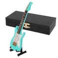 thumbnail image 1 of Modelo de Guitarra en Miniatura Con Soporte, Réplica de Mini Guitarra para la Decoración de la Oficina en Casa, Para Amantes de la Música, Pequeño Tamaña,, 1 of 7