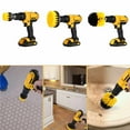 thumbnail image 4 of Drill Brush Attachment Bathroom Surfaces Tub, Shower, Tile and Grout All Purpose Power Scrubber Brush Kit for Your Cordless Drill – Power Scrubber Drill Brush Kit – Drill Brush Set – Drill Brushes, 4 of 8