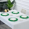 thumbnail image 5 of SKYSONIC St. Patrick's Day Lucky Clovers Round Placemats for Dining Table Non-Slip Heat-Resistant Polyester Table Mats Set of 6 Washable Table Mats for Kitchen Dining Table Decoration, 5 of 5