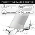 thumbnail image 4 of Linkidea 2 Pack Water Bottle Boot Compatible with Owala FreeSip 32oz, Twist 32oz, Silicone Anti-Slip Bottle Bottom Bumper Protector (Clear White), 4 of 6