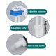 thumbnail image 2 of Bolas de Tanque de Inodoro Ajustables de Tipo Antiguo con Válvula de Entrada Bola de Flotador G1/2 para Controlar el de Agua Accesorios de Inodoro, 2 of 5