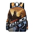 thumbnail image 1 of G.I. Joe-theme Backpack, Campus style schoolbag Bookbag with Adjustable Shoulder Straps And Large Zip Compartment, Unisex Travel Bags.42x30x15cm, 1 of 6