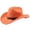 Yellow, variant on Valora Western Cowboy Hat With Curved Brim For Outdoor Adventure Travel Riding Country Style Green