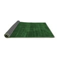 thumbnail image 2 of Ahgly Company Indoor Round Abstract Emerald Green Modern Area Rugs, 5' Round, 2 of 4