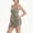 #03Army Green, variant on Womens Athletic Dress Easy Peasy Tennis Dress with Shorts Underneath Workout Active Golf Dresses for Women Black L