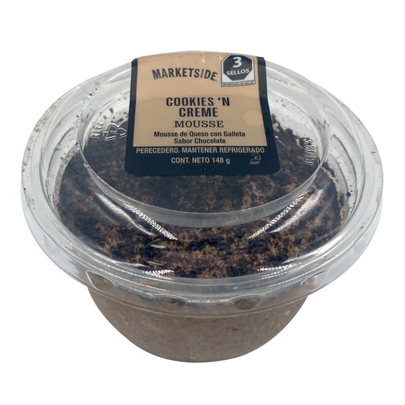 Mousse de queso con galleta Marketside sabor chocolate 148g