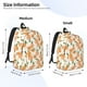 thumbnail image 2 of Disketp Peaches Mochila de Lona Estampada, Mochila Escolar de Viaje Ligera para Estudiantes y Portátil-Small, 2 of 5