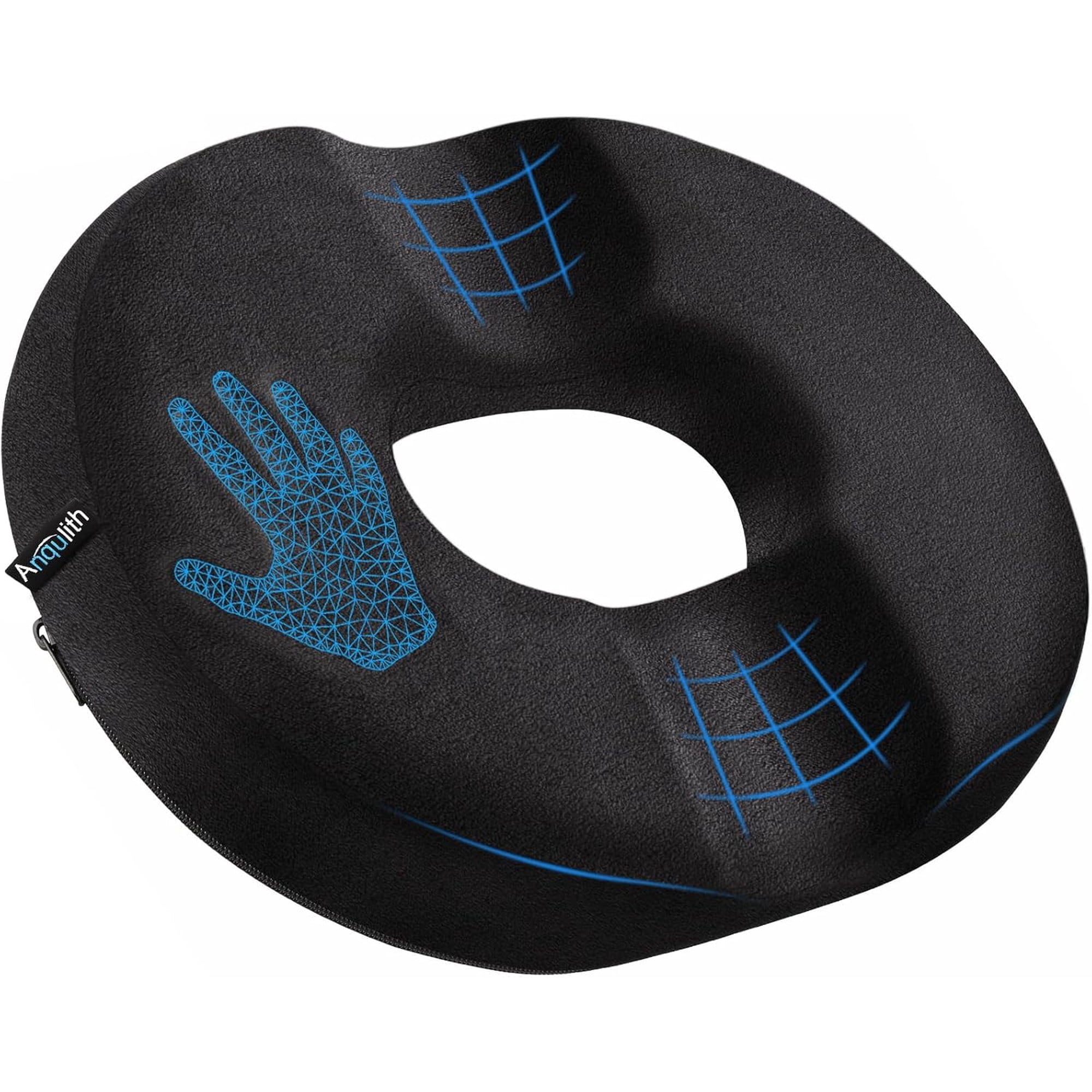 Donut Pillow, Donut Cushion for Tailbone Pain Relief and Hemorrhoids, Donut Seat Cushion for Coccyx, Sciatica, Surgery and Postpartum, Hemorrhoid Pillow for Long Sitting Office Workers, Car Drivers