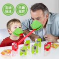 thumbnail image 2 of 青蛙吐舌头吹吹乐儿童桌牌游戏变色龙蜥蜴面罩亲子益智游戏道具as the picture Deng Xun unisex, 2 of 2